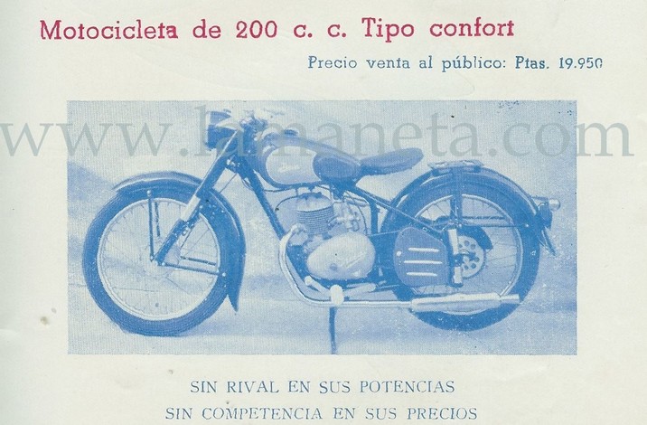Iresa tipo confort 200 c.c. Iresa modelo Confort