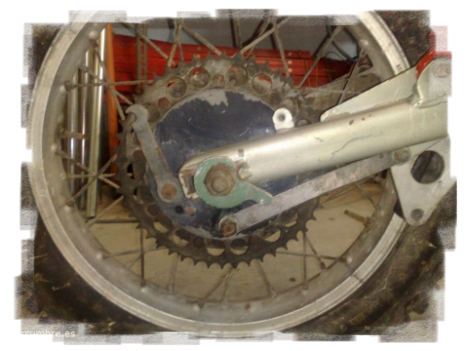 Rueda trasera Montesa Enduro 360 H7